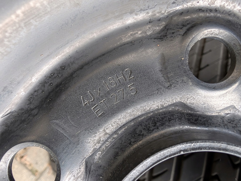 фото №9, Audi q3 8u vw tiguan 5n0 колесо докатка докатка 145/80 r18 4x18 5x112