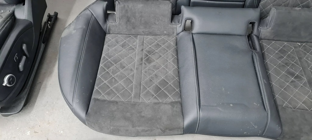 фото №7, S5 8w lift a5 сиденья сиденье заднее сиденье alcantara память sportback s4 b9 8w a4