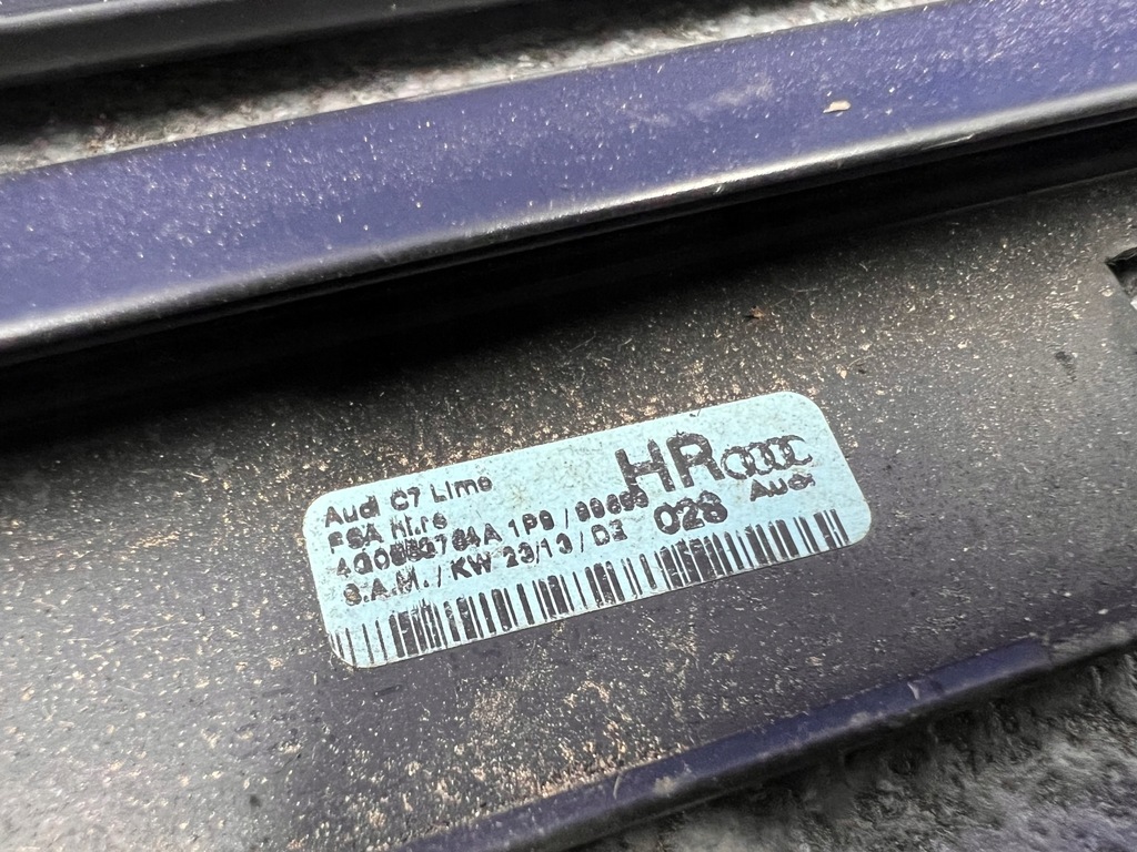 фото №8, Audi a6 c7 allroad рейлинг крышный накладки 4g0863763a 4g9860021b 4g9860022b