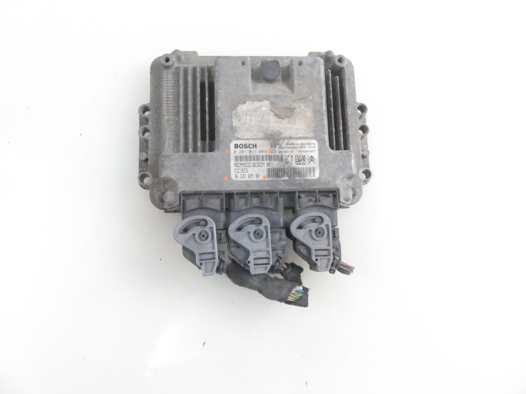 фото №5, Блок управления peugeot 206 1.4 hdi 8v 0281011089 9653202580
