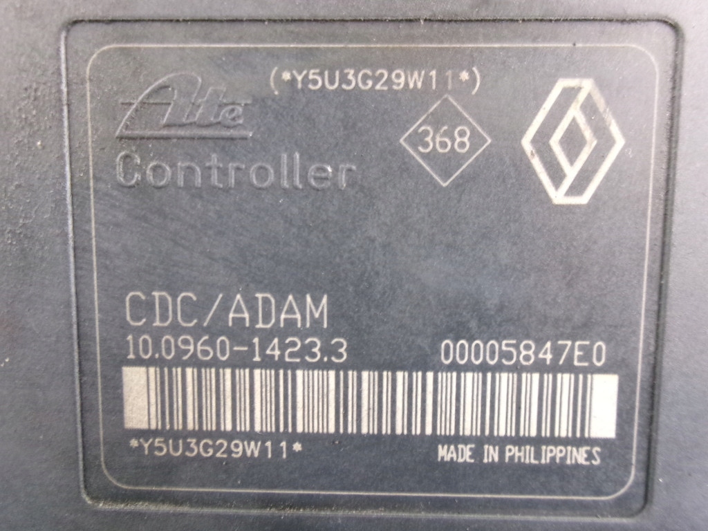 фото №7, Renault laguna ii насос abs 8200159837d ate 10.0206-0105.4