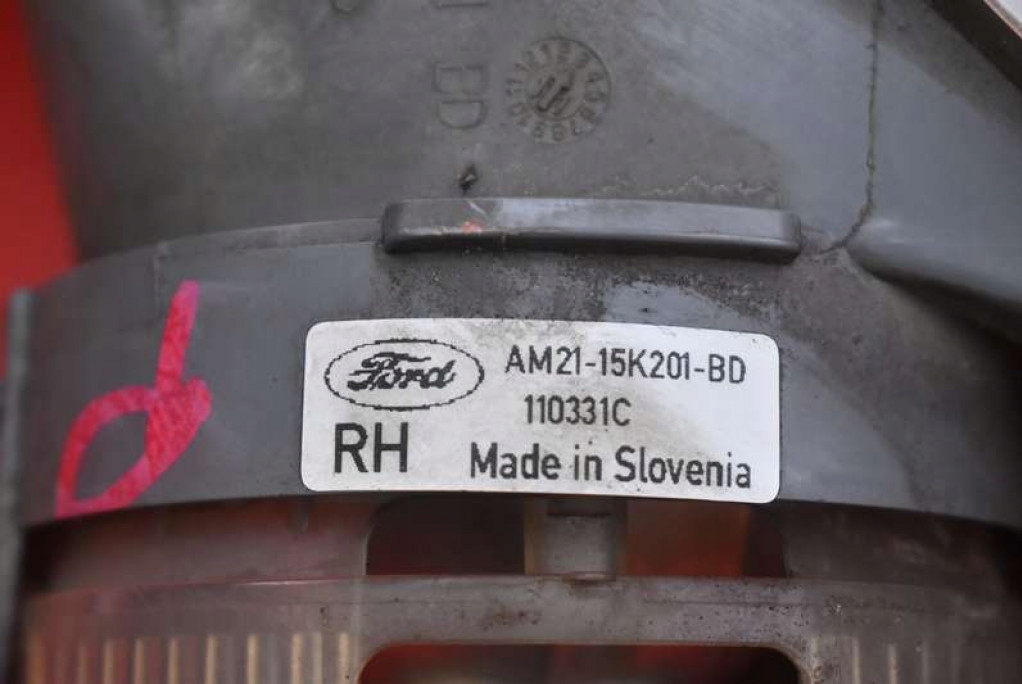 фото №8, Противотуманная фара правый перед передний am21-15k201-bd ford galaxy mk2 2 ii lift 10-15
