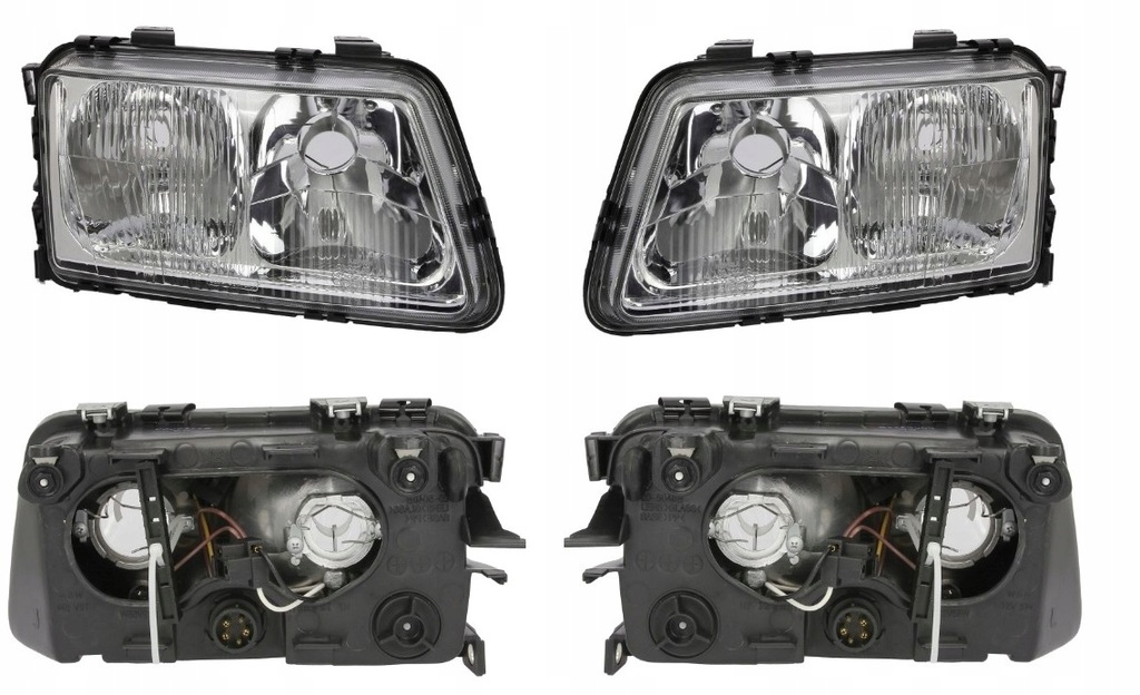 фото №1, Фара лампа audi a3 8l 96-99 l+p tyc