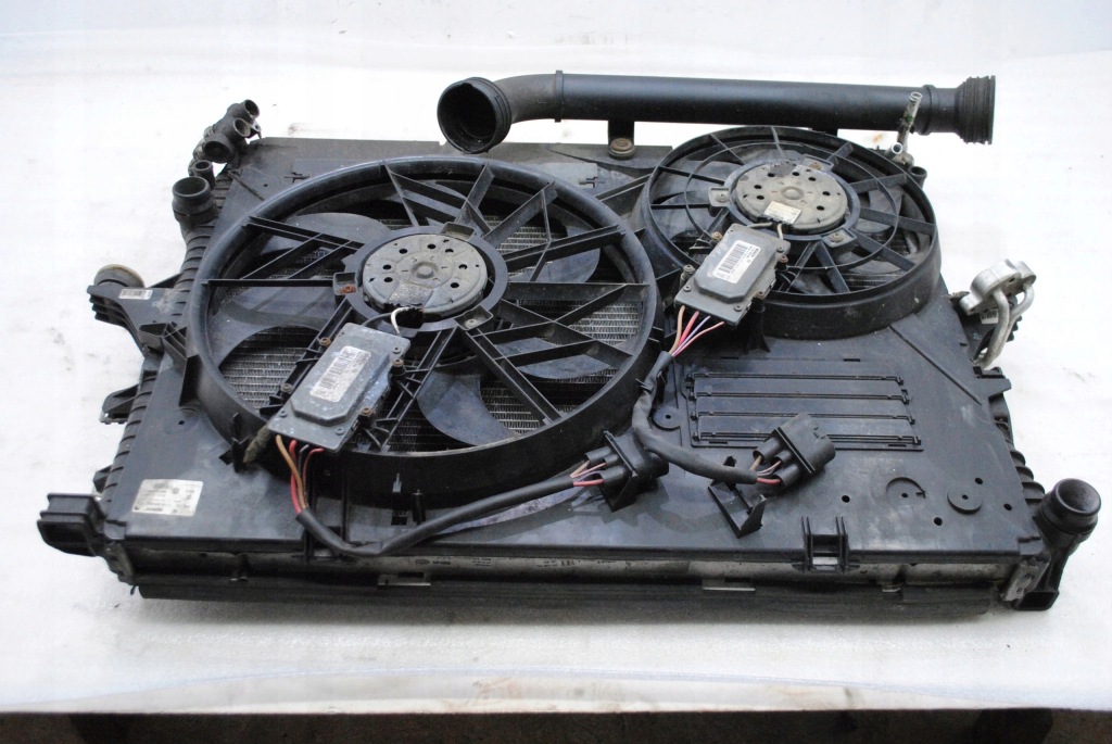 фото №3, Комплект радиатор вентилятор touareg i 2.5 tdi