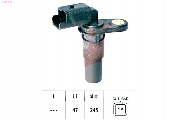 фото №2, Датчик обертів вала колінчастого renault eps