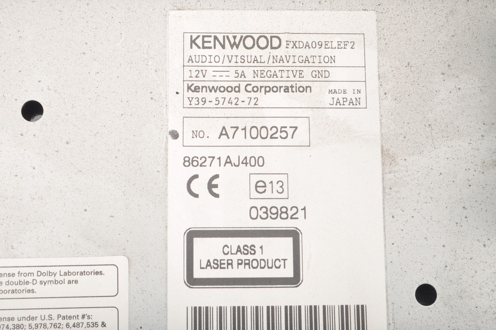 фото №6, Subaru legacy v навигация dvd панель dekor