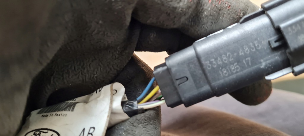 фото №9, Mustang vi lift gt штекер колодка датчиків проводка удару ford