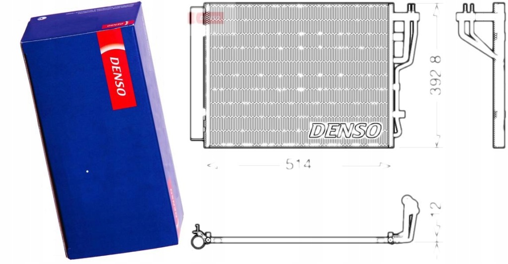 фото №3, Радиатор кондиционера denso dcn41014