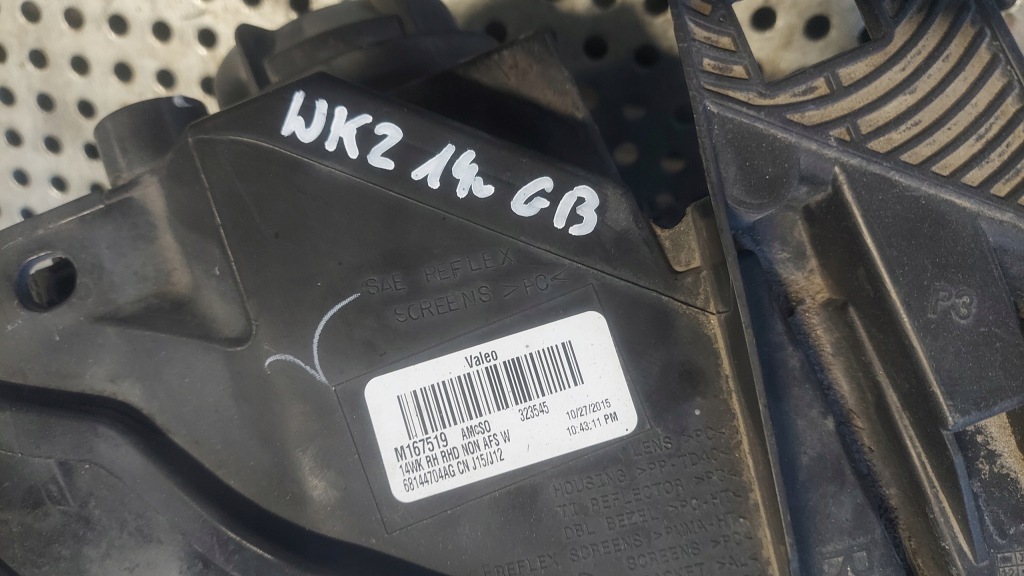 Grand cherokee wk2 14-20r фонари перед ксенон led anglia комплект с Разборки