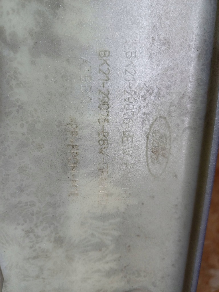 фото №9, Ford transit custom mk1 i 12-23 молдинг бічна двері бокових права задня. bk2