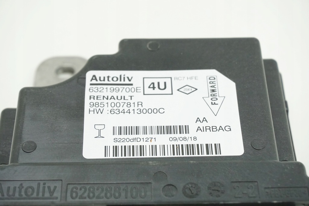 фото №2, Датчик подушка безпеки kadjar 985100781r