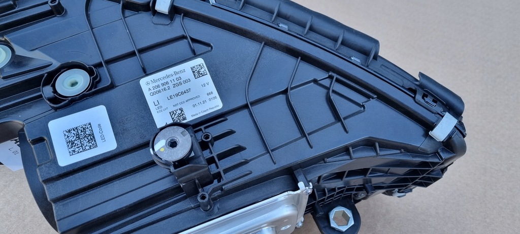 фото №8, Mercedes c klasa w206 2021- лампа ліва оригінал