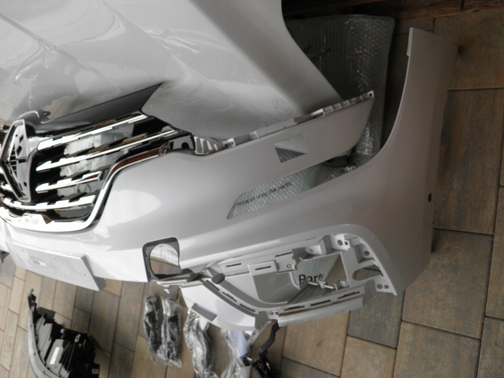 фото №10, Renault koleos ii initiale бампер лампи капот решітка радіатора перед