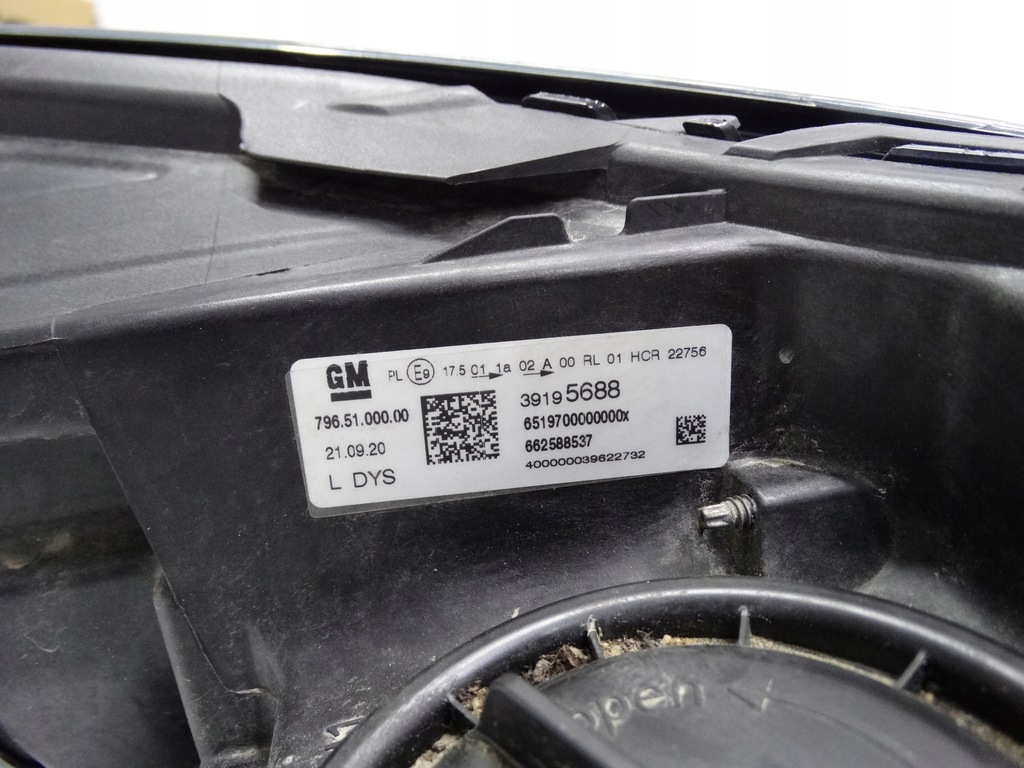 фото №16, Opel astra k v lift 19-22 лампа левая full led 39195688 оригинальная