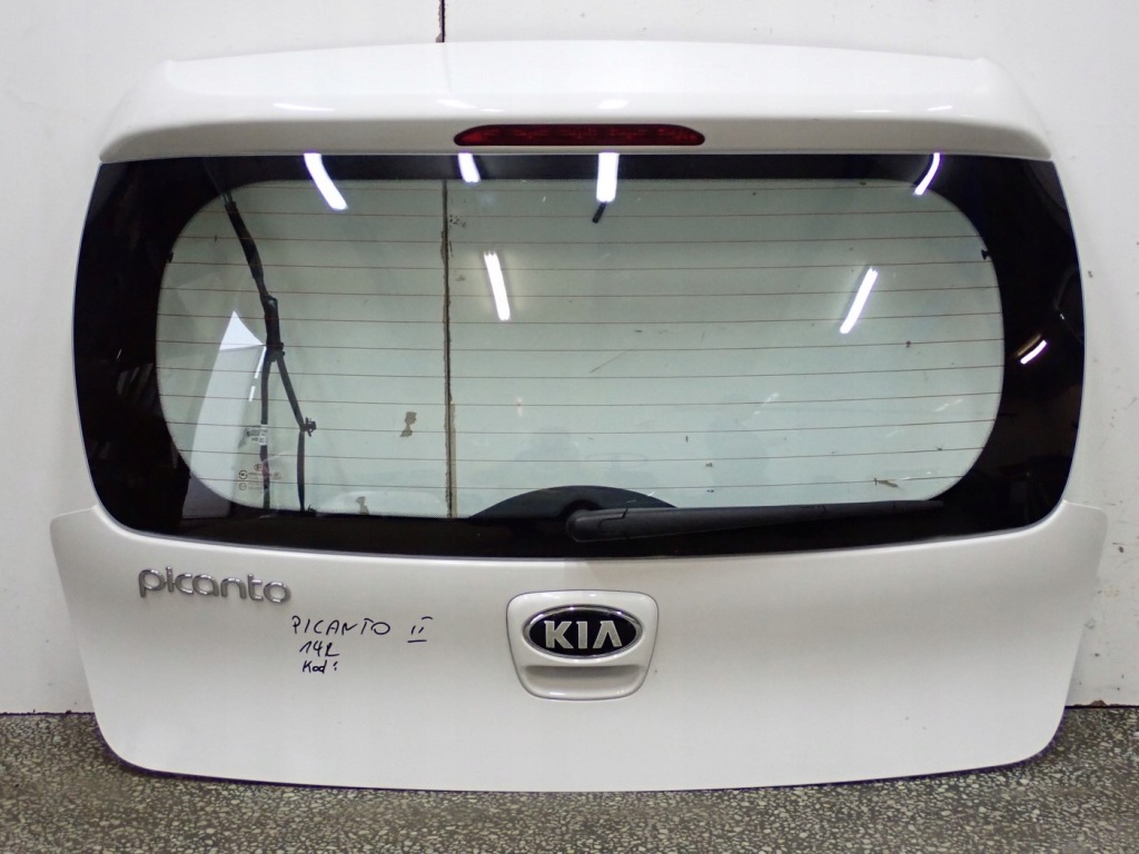фото №1, Крышка багажника багажника комплектная europa kia picanto ii 14r
