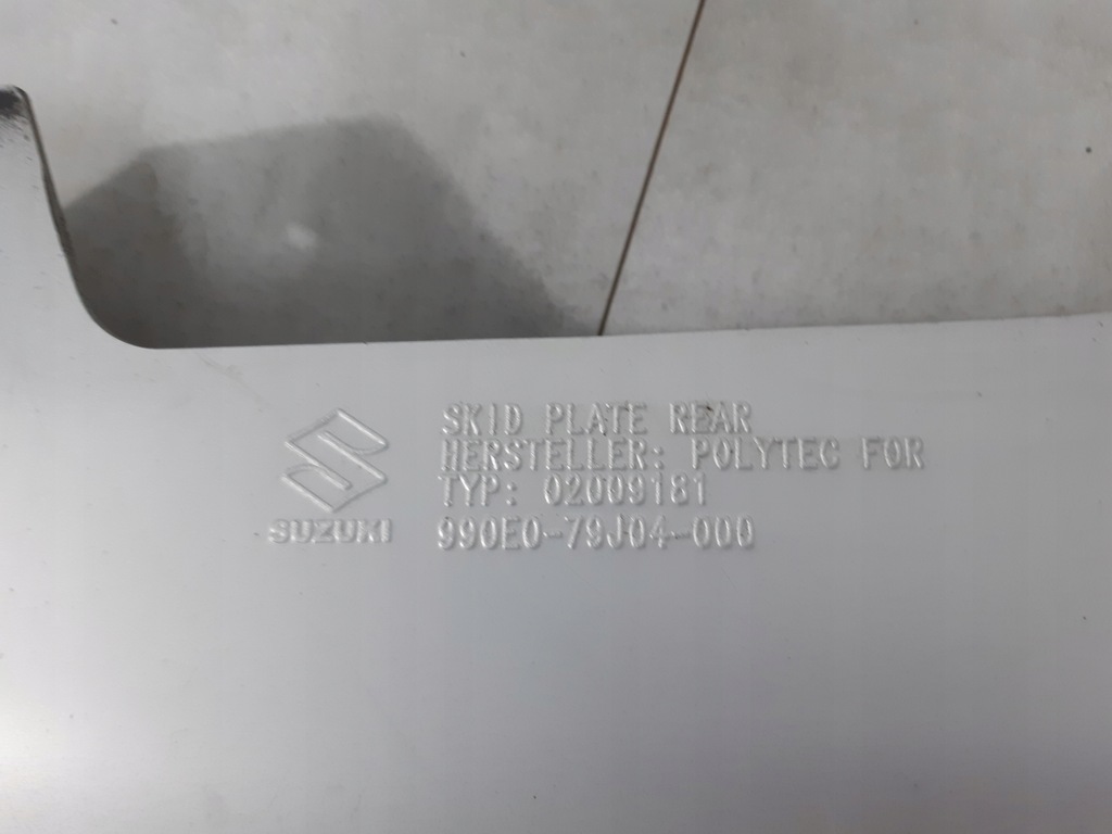 фото №8, Suzuki sx4 накладка бампера заднего накладка бампера задняя 990e0-79j04-000