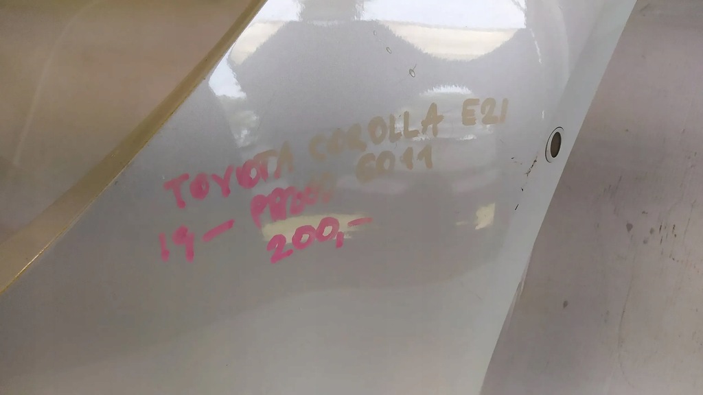 фото №10, Toyota corolla e210 e21 2019 с передний бамперы