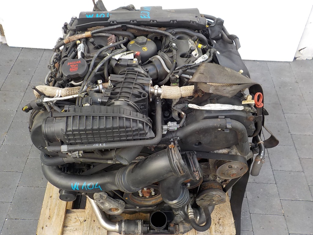 фото №14, Jaguar s-type 2.7 tdv6 двигатель eld11 276dt kompletny