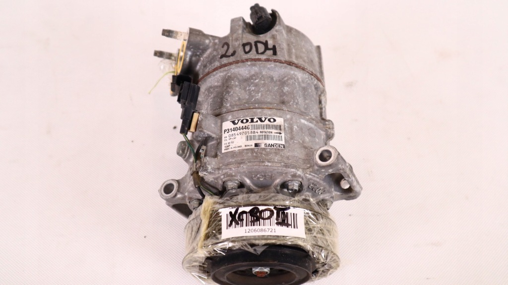 фото №6, Volvo xc90 ii 2.0 d5 компресор кондиціонера 31404446