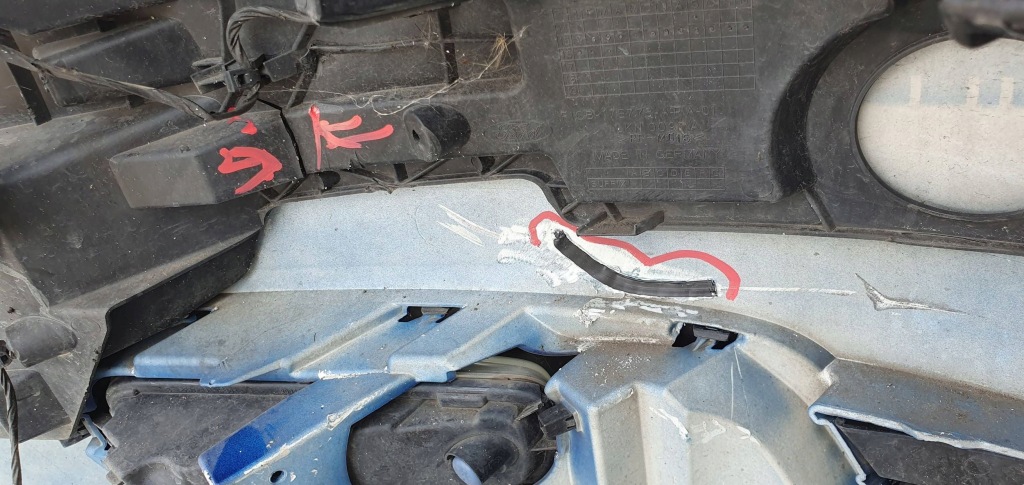 фото №14, Ford c-max c max mk2 lift бампер перед передній f1cb-r17757-a