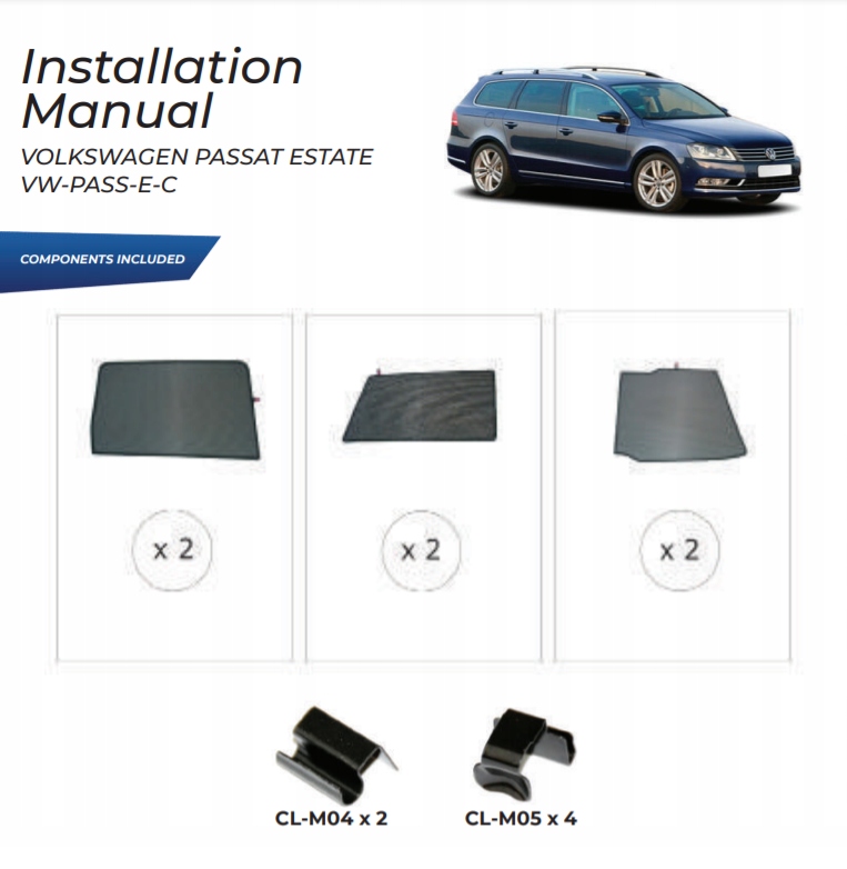 фото №15, Шторки сонячні vw passat b7 kombi захист шторка сонцезахисні