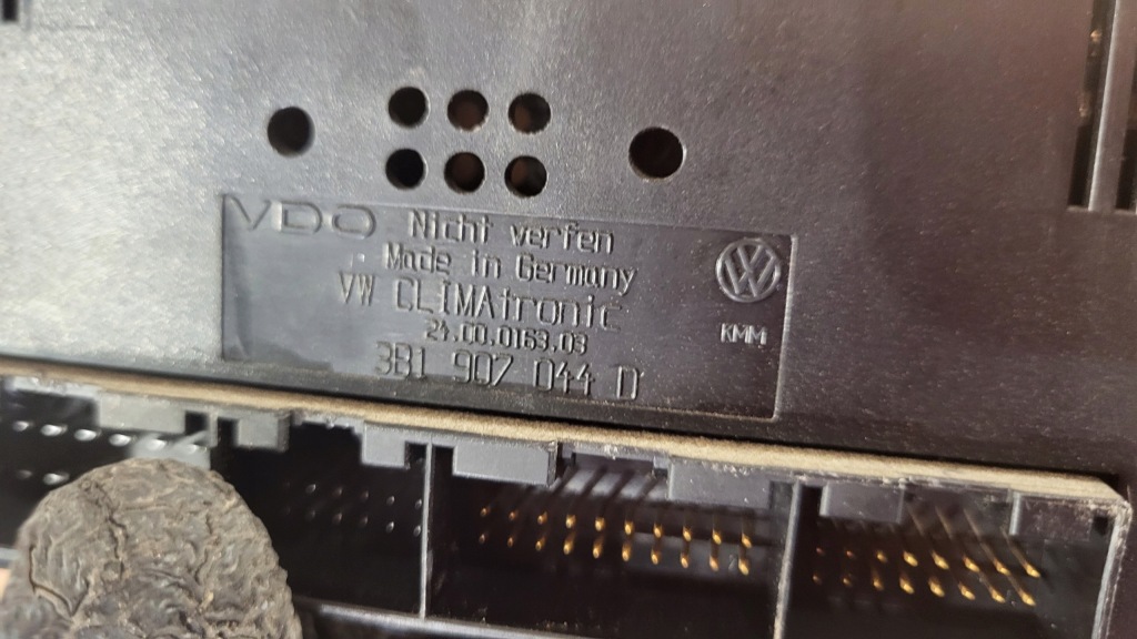 фото №6, Панель кондиціонера vw passat b5 96-00 3b1907044