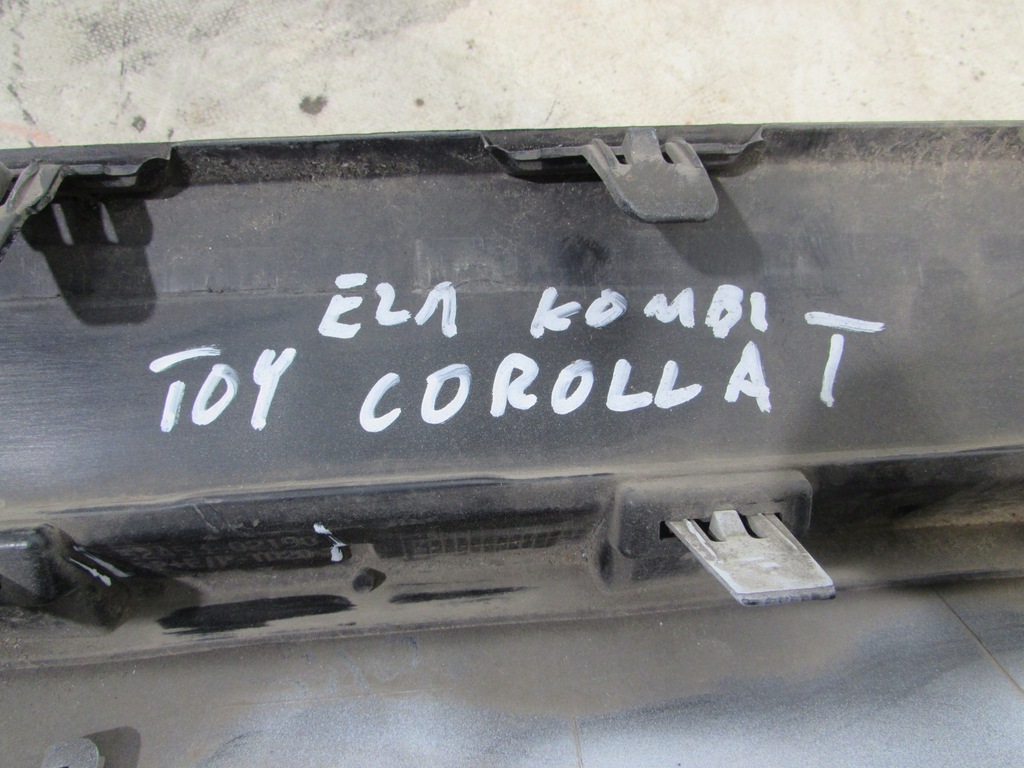 фото №8, Спойлер накладка бампера задняя toyota corolla e21 k