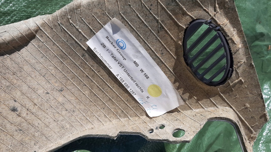 фото №6, Защита pod руль панели mercedes w168 a klasa