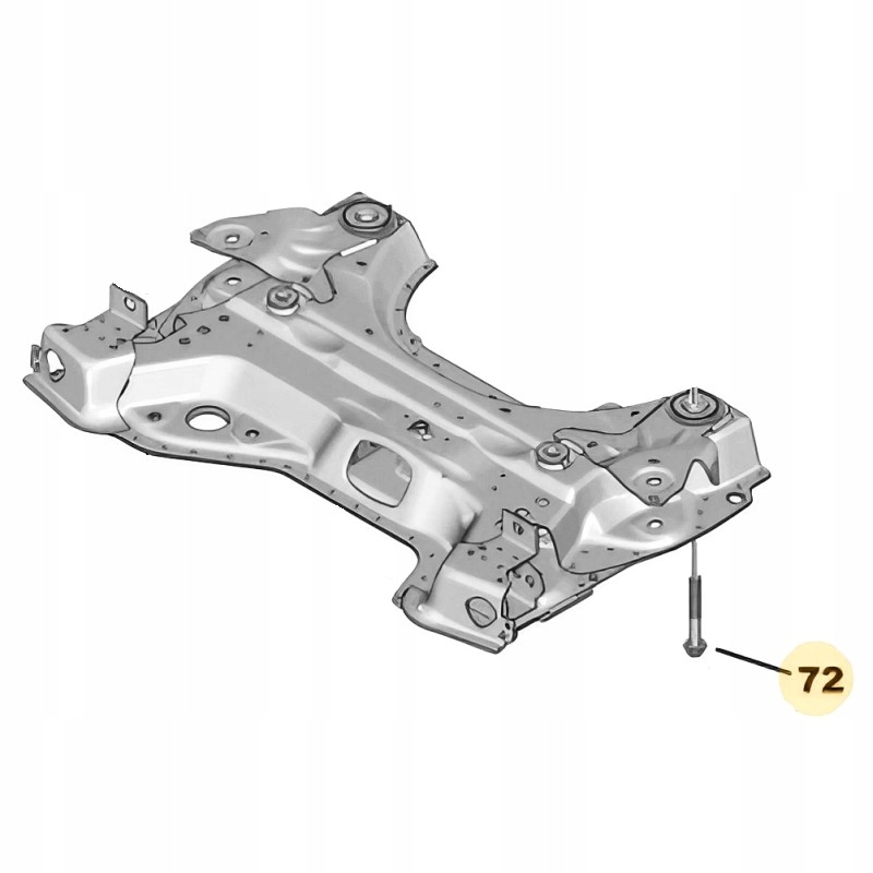 фото №1, Болт кронштейн подрамник opel astra l #7177