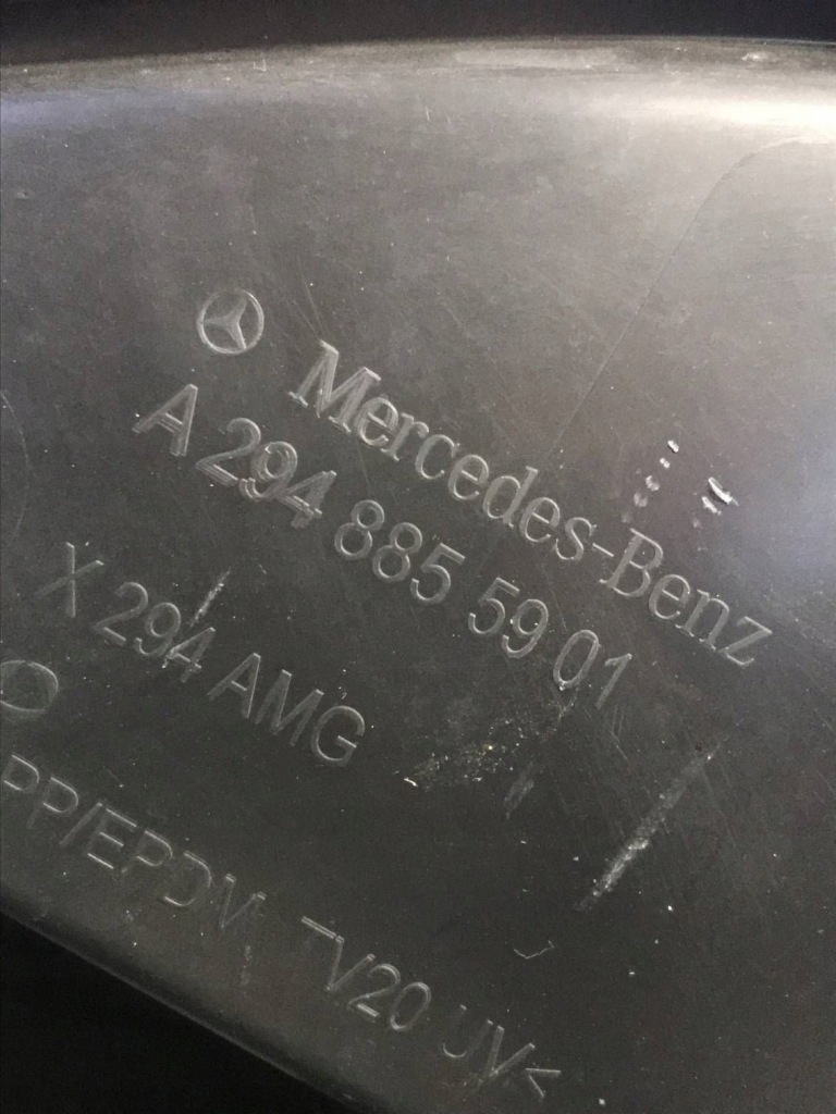 фото №11, Спойлер бампера перед mercedes eqe w294 amg 22- a2948855901