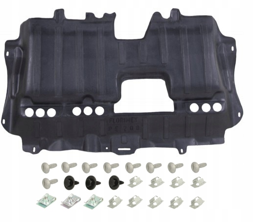 фото №1, Защита pod двигатель нижняя citroen ds3 10- + клипсы