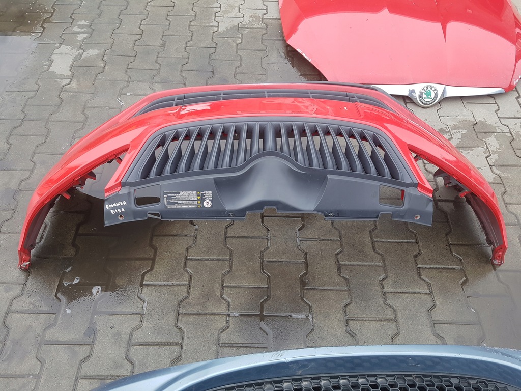 фото №8, Skoda roomster lift 10-15r бампер перед 8151