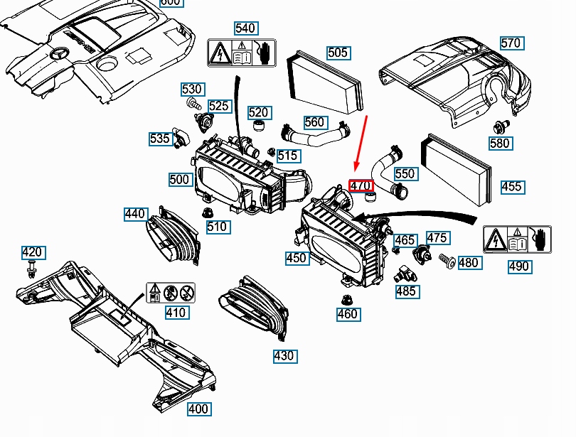 фото №1, Mb gle w167 rear air фильтр housing elastomer подшипник a1770940500