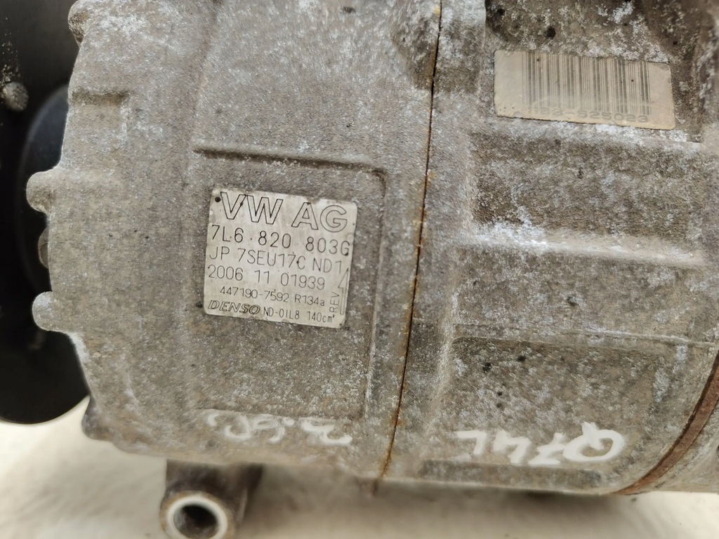 фото №7, Audi q7 4l 3.6 fsi компрессор компрессор кондиционера 7l6820803g