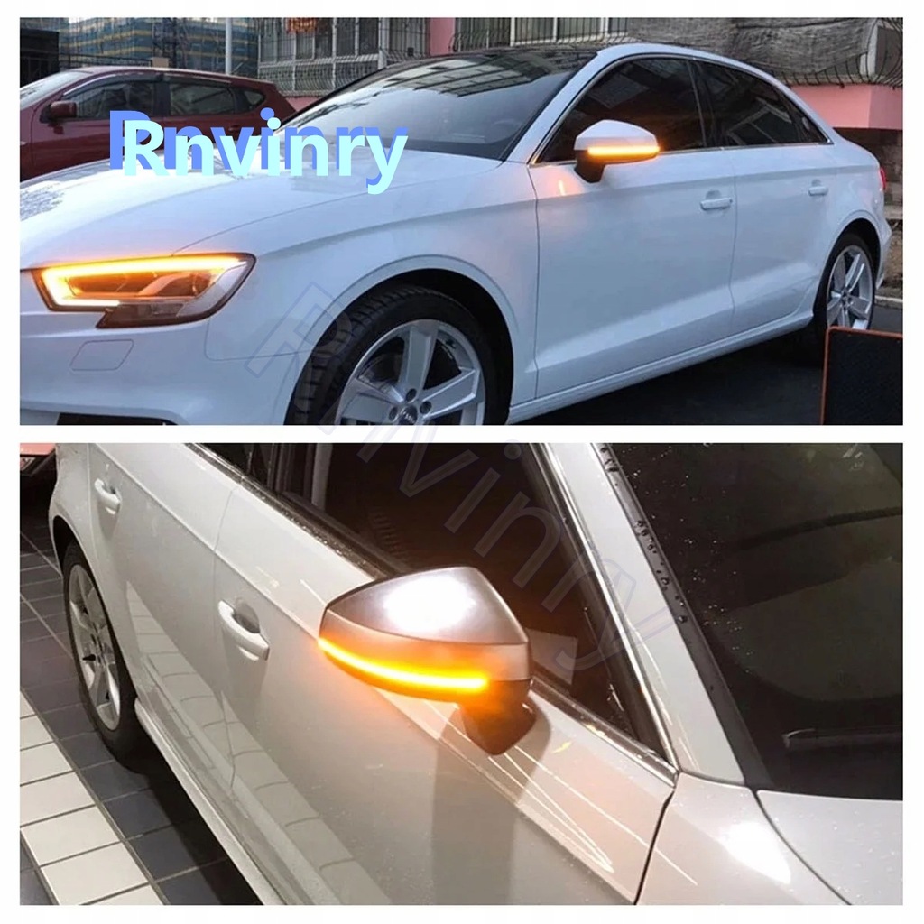 фото №8, Rnvinry mirror динамический поворотник dla audi a3 s3 8v rs3 14 - 20