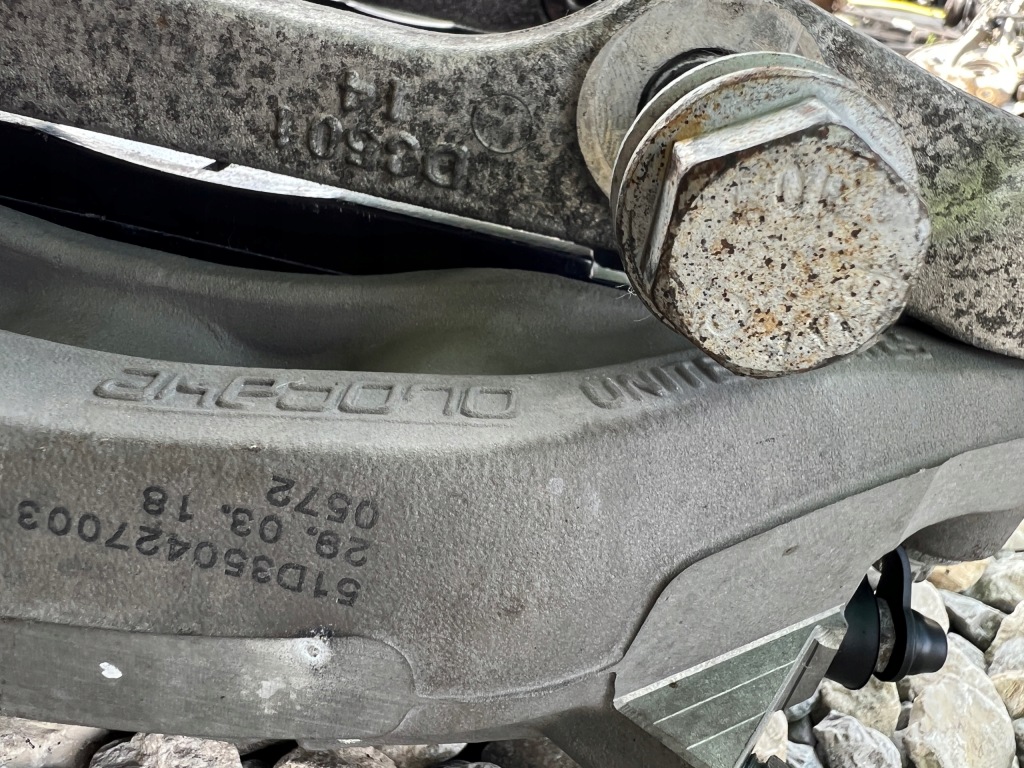 фото №11, Audi q5 sq5 ii a4 a5 s5 swap супорти гальмівні комплект перед akebono 350mm