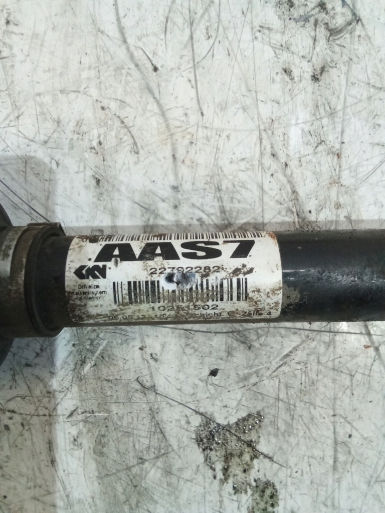 H285 приводной вал короткий opel insignia 1.8 22792282 Оригинал