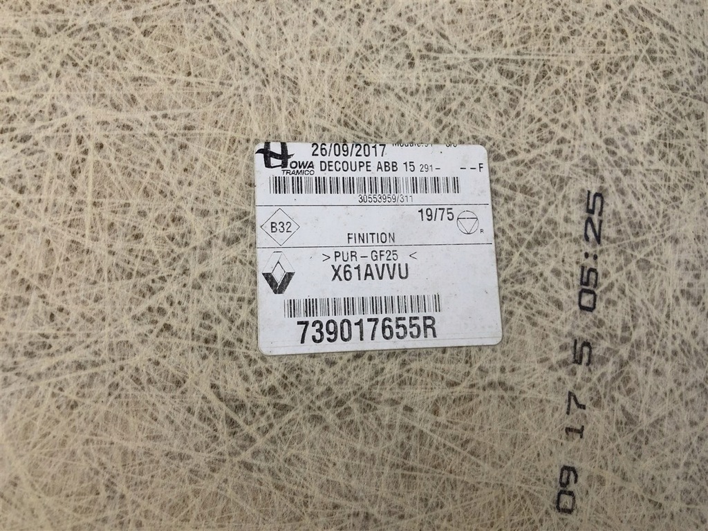 фото №6, Стеля renault kangoo ii iii lift 13-18r.