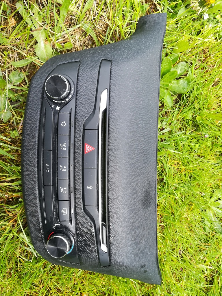 фото №1, Peugeot 308 ii t9 панель радіо кондиціонера