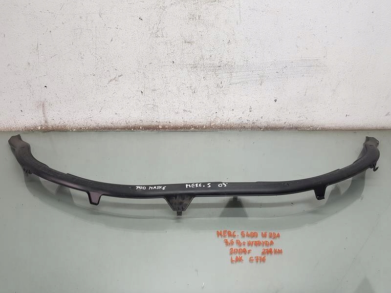 фото №1, Молдинг защита капот mercedes w221 a2218801005