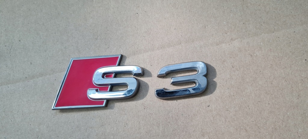 фото №1, S3 8v sedan a3 эмблема крышки багажника задняя logo значок