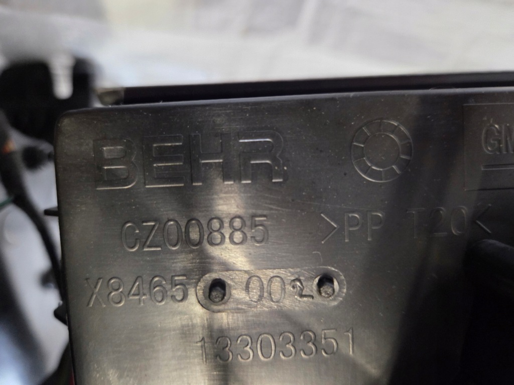 Opel astra j iv рестайлінг  обігрівач повітродувка європа 13412748 Зі Шроту