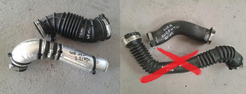 фото №1, Kia sorento iii 2015- 2.2crdi waz труба шланг интеркулер