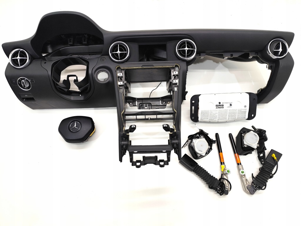 фото №1, Mercedes slk r172 2011- консоль air bag комплект