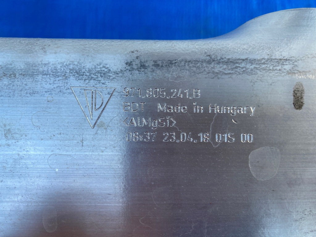 фото №13, Балка підсилювач бампера передній panamera 971