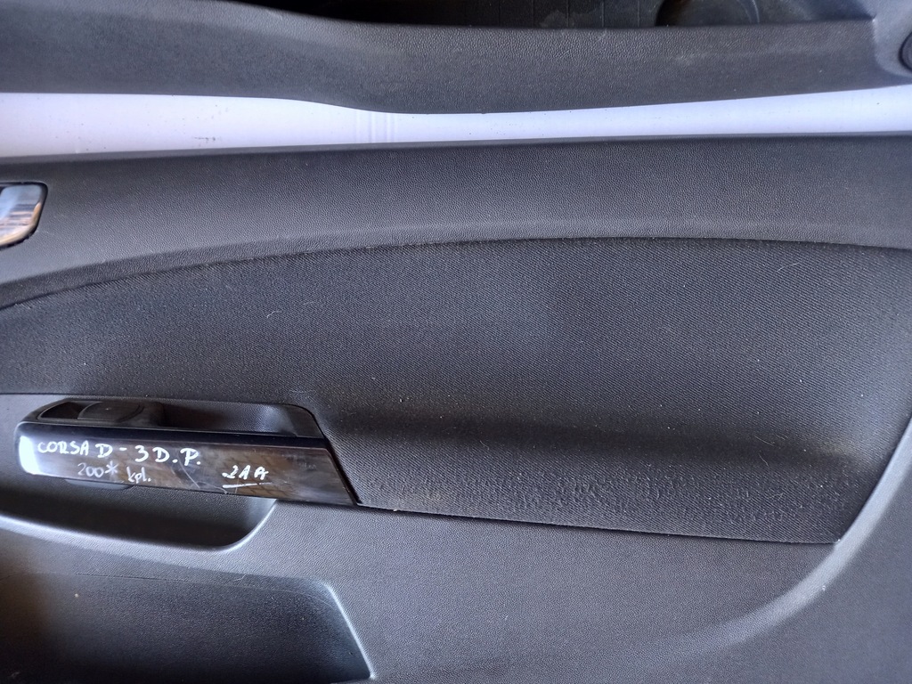 фото №9, Opel corsa d комплект обшивка дверей двері обшивки обшивка оббивка