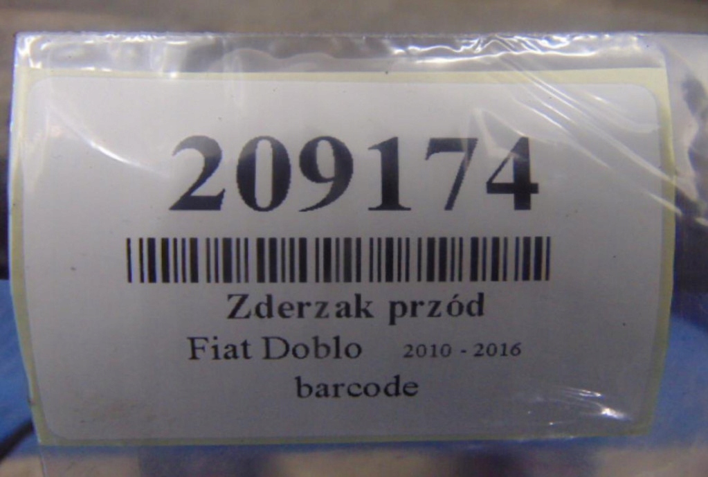 фото №10, Fiat doblo i бампер перед