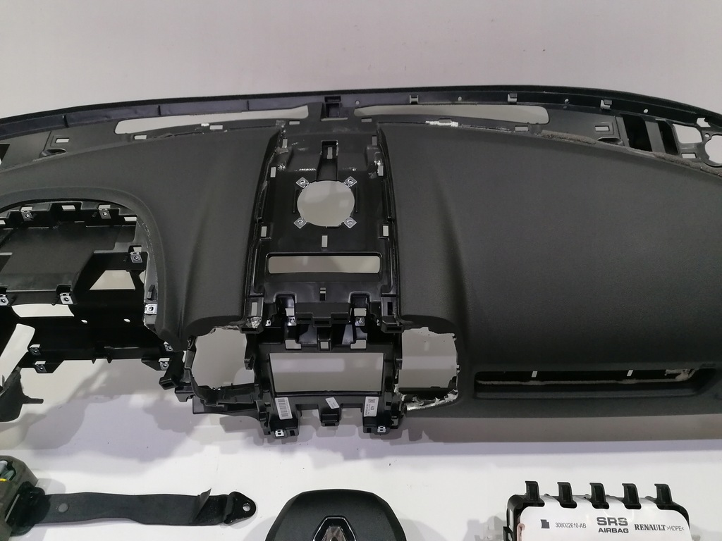 фото №6, Renault koleos 2 ii 2018 n. model приборная панель консоль подушка безопасности ремни oryg демонтаж