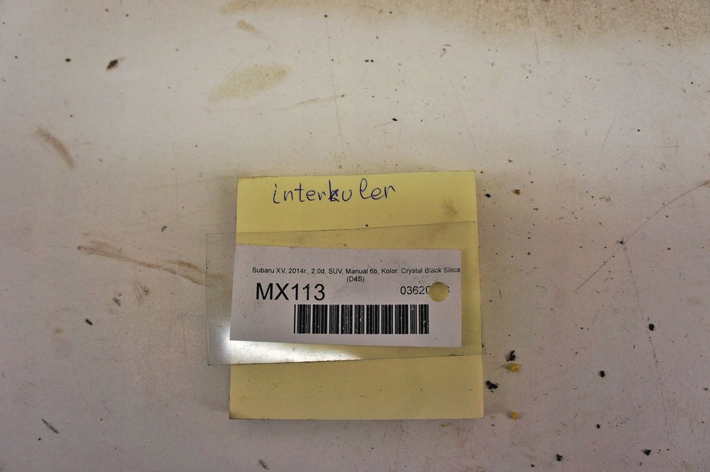 фото №6, Mx113 subaru xv i 2.0d интеркулер