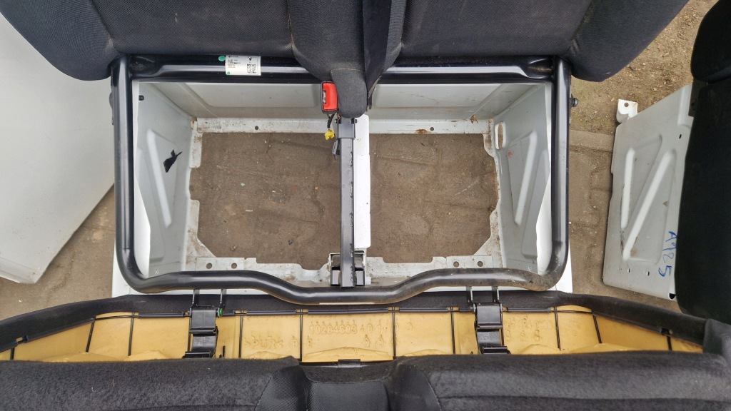 фото №7, Sprinter w907 910 907 сидіння заднє сидіння пасажира основа сидіння лавка pas